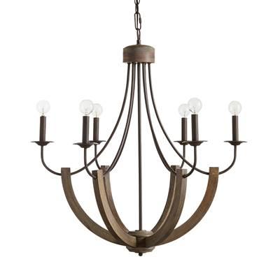 6 Light Chandelier by Capital Lighting