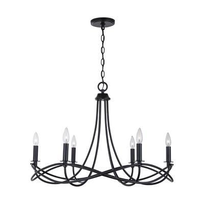 6 Light Chandelier by Capital Lighting