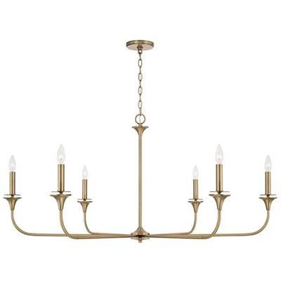 6 Light Chandelier by Capital Lighting