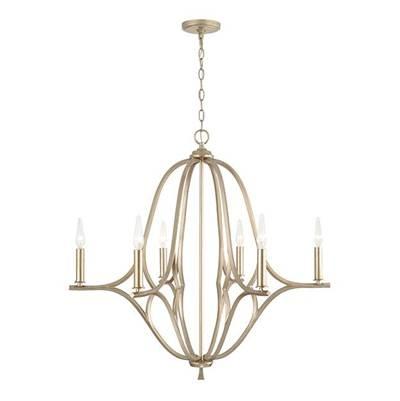 6 Light Chandelier by Capital Lighting