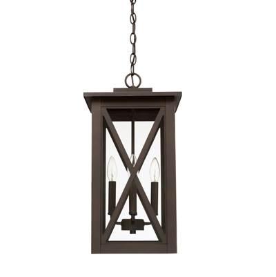 4 Light Outdoor Hanging Lantern by Capital Lighting