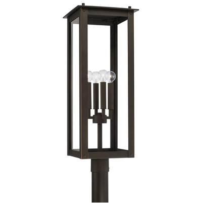4-Light Outdoor Post-Lantern