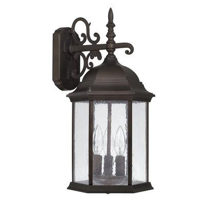3 Light Outdoor Wall Lantern by Capital Lighting