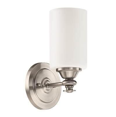 Dardyn 1 Light Wall Sconce in Brushed Polished Nickel by Craftmade