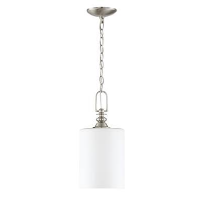 Dardyn 1 Light Mini Pendant in Brushed Polished Nickel