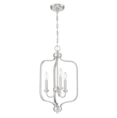 Bolden 3 Light Foyer in Brushed Polished Nickel by Craftmade