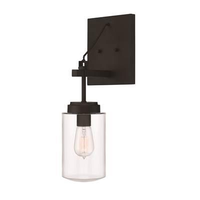 Crosspoint 1 Light Outdoor Wall Sconce Espresso