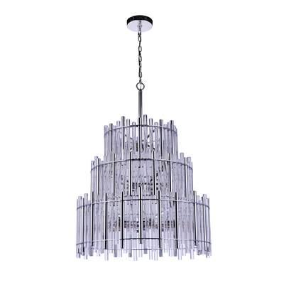 Reveal 13 Light Chandelier in Chrome by Craftmade