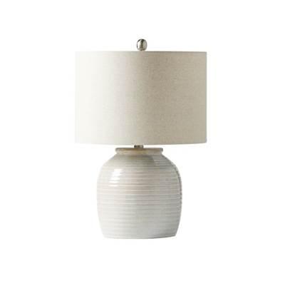 1 Light Ceramic Base Table Lamp in Cream by Craftmade