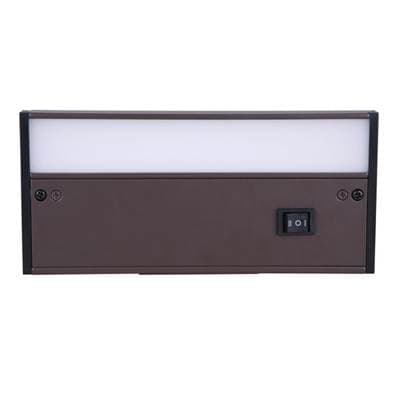 Craftmade 8'' Under Cabinet LED Light Bar in - Bronze by Craftmade