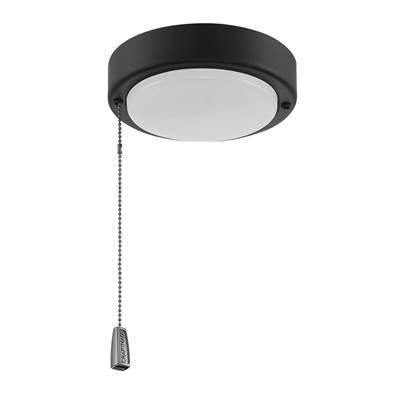 1 Light Universal LED Disk Light Kit in Flat Black by Craftmade