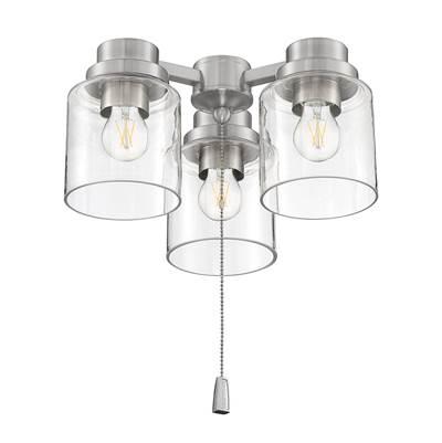3 Light Universal Light Kit in Brushed Polished Nickel by Craftmade