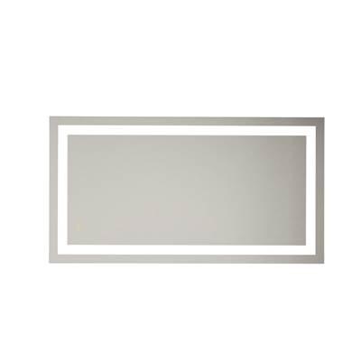 60'' x 32'' x 1.8'' Rectangle Front Lit LED Mirror, Defogger and Dimmer, 3000K/4000K/5000K