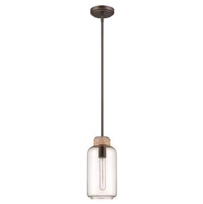 1 Light Mini Pendant in Espresso