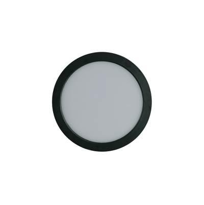 Slim Line II 7'' LED Pancake Flushmount in Flat Black, 5CCT Selectable 2700-5000K
