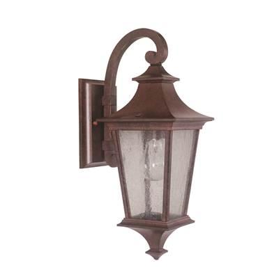 Argent II 1 Light Small Outdoor Wall Lantern in Aged Bronze by Craftmade
