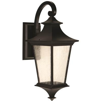 Argent II 2 Light Medium Outdoor Wall Lantern in Midnight