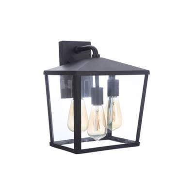 Craftmade Olsen 3 Light Medium Outdoor Wall Lantern in - Midnight
