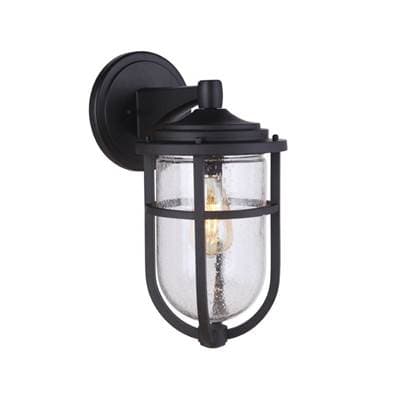 Craftmade Voyage 1 Light Medium Outdoor Wall Lantern in - Midnight by Craftmade