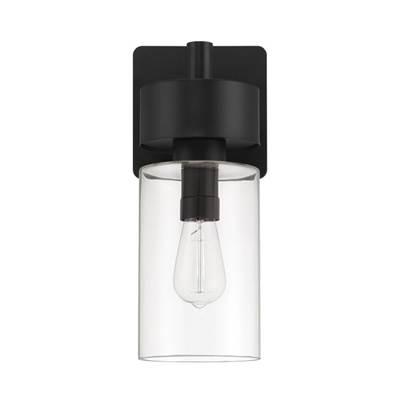 Bennet 1 Light Medium Outdoor Wall Lantern in Midnight