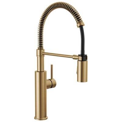 AntoniE Single-Handle Pull-Down Spring Kitchen Faucet