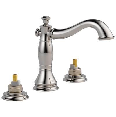 CassidyE Two Handle Widespread Bathroom Faucet - Less Handles by Delta Faucet