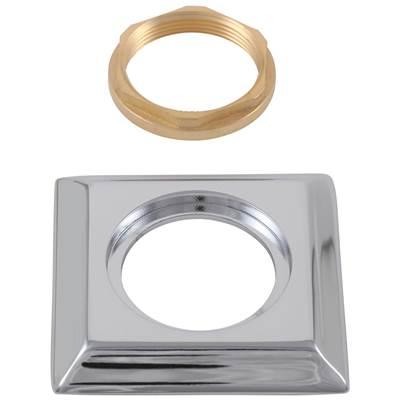 DrydenE Handle Base, Nut & Gasket - Roman Tub - Champagne Bronze by Delta Faucet