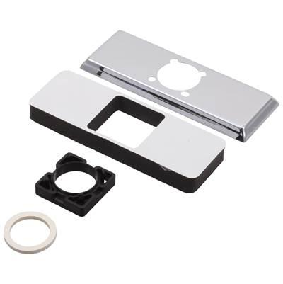 DrydenE Escutcheon - 3 Hole - 1H Bathroom - Spotshield Stainless by Delta Faucet