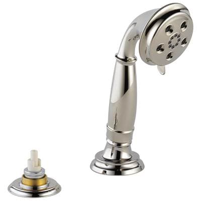 Delta Faucet CassidyE Hand Shower w/ Transfer Valve - Roman Tub - Polished Nickel