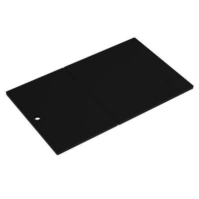 Elkay Circuit Chef Black Polymer 30-3/4'' x 18-3/4'' x 1/2'' Cutting Boards