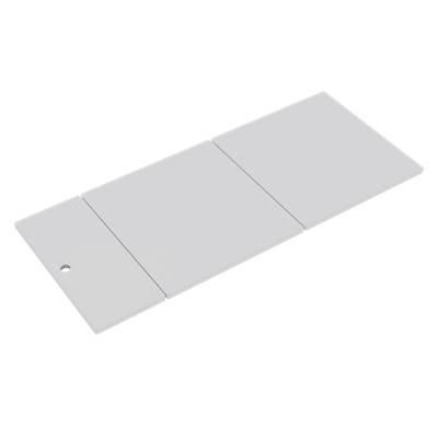 Elkay Circuit Chef White Polymer 43-3/4'' x 18-3/4'' x 1/2'' Cutting Boards
