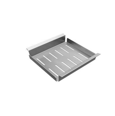 DART CANYON STAINLESS STEEL 5.11'' x 5.28'' x 0.90'' BOTTOM GRID DRAIN COVER by Elkay