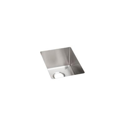 18 Gauge Stainless Steel 13.5'' x 18.5'' x 9'' Single Bowl Undermount Bar/Prep Sink