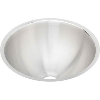 18 Gauge Stainless Steel 14.375'' x 14.375'' x 6'' Single Bowl Undermount Bathroom Sink