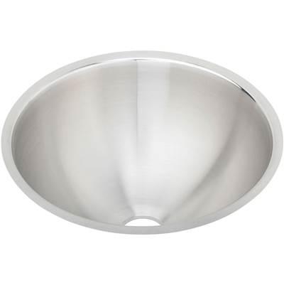 18 Gauge Stainless Steel 14.375'' x 14.375'' x 6'' Single Bowl Undermount Bathroom Sink by Elkay