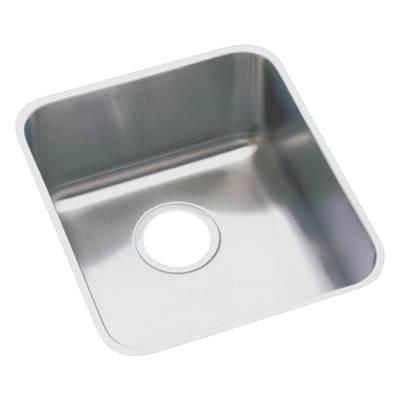 18 Gauge Stainless Steel 16'' x 18.5'' x 4.375'' Single Bowl Undermount Kitchen Sink
