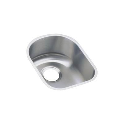 18 Gauge Stainless Steel 14'' x 17.5'' x 7.5'' Single Bowl Undermount Kitchen Sink by Elkay