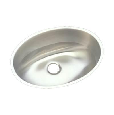 18 Gauge Stainless Steel 18'' x 14'' x 6'' Single Bowl Undermount Bathroom Sink