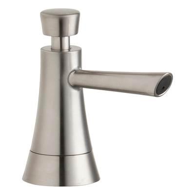 2'' x 4-3/4'' x 3'' Soap / Lotion Dispenser, Lustrous Steel (LS)
