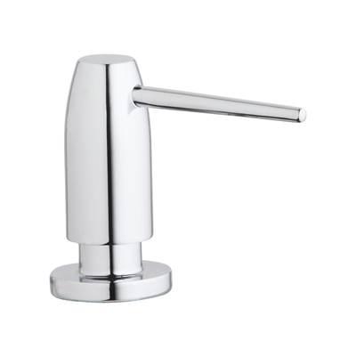 1-3/4'' x 4-1/2'' x 3'' Soap / Lotion Dispenser, Chrome (CR)