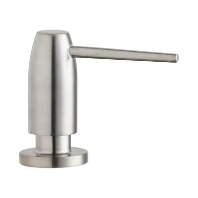1-3/4'' x 4-1/2'' x 3'' Soap / Lotion Dispenser, Lustrous Steel (LS)