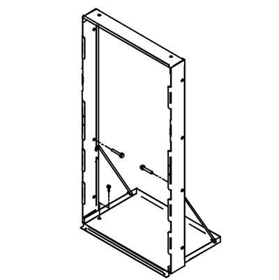 Mounting Frame for Single-station In-wall Refrigerated Bottle Filling Stations by Elkay