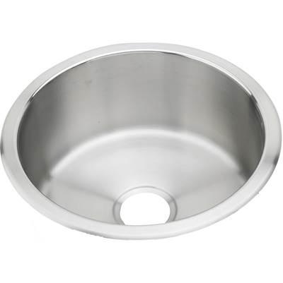18 Gauge Stainless Steel 14.375'' x 14.375'' x 6'' Single Bowl Top Mount Bar/Prep Sink by Elkay