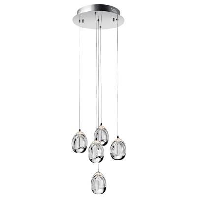 Cluster Pendant 5Lt LED by Elan