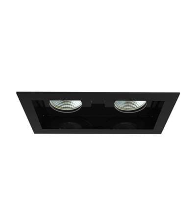 Eurofase Amigo 15W 2 Lights Trim Downlight 3500K - Black