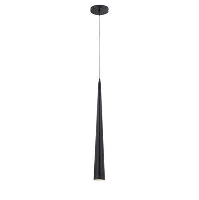 Sliver, Pendant , 24'', Matte Black