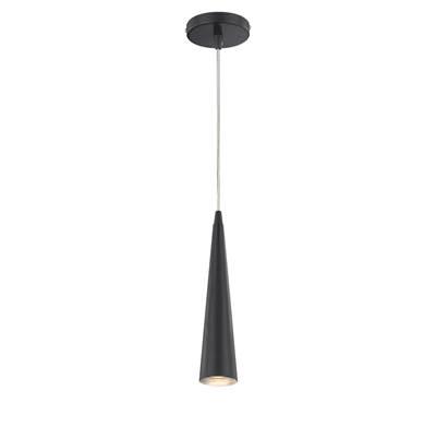Sliver, Pendant , 12'', Matte Black