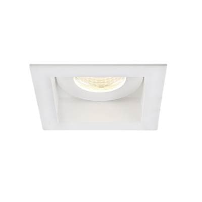 Eurofase Amigo 15W 1 Light Square Trim Downlight 3500K - White