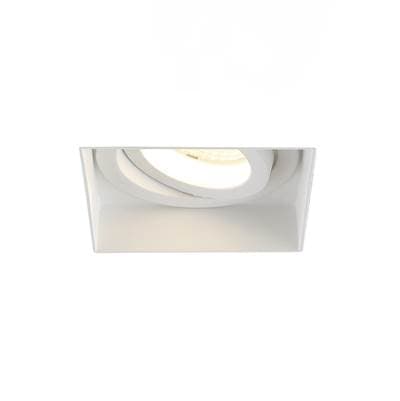 Eurofase Amigo 15W 1 Light Square Trimless Gimbal 3500K - White