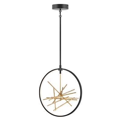 Chandelier Styx Medium Open Frame Pendant in Black
